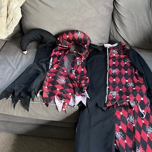 Youth jester costume